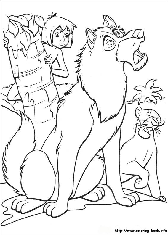 Jungle Book coloring picture